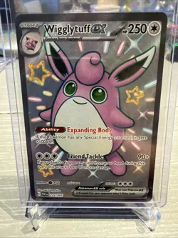 Wigglytuff ex 222/091 - Pokemon TCG - Scarlet & Violet Paldean Fates - Image 1