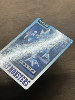 Golduck File No. 055 Pokemon Bandai Carddass Japanese 1997 Pocket Monsters - Image 2