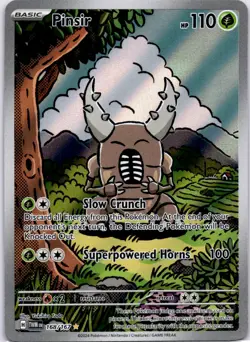 Pokemon Pinsir 168/167 SV06: Twilight Masquerade Illustration Rare NM/M - Image 1