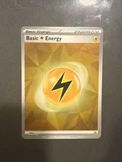 Pokemon Prismatic Evolutions - Lighting Energy - SVE 012 - Reverse Holo - Image 1
