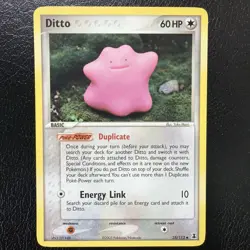 Pokemon TCG Ex Delta Species Ditto 35/113 Non-Holo NM - Image 1