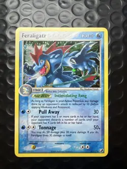 Pokemon TCG Feraligatr Holo Rare Card Unseen Forces 4/115, LP - Image 1