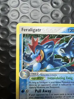 Pokemon TCG Feraligatr Holo Rare Card Unseen Forces 4/115, LP - Image 2