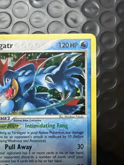 Pokemon TCG Feraligatr Holo Rare Card Unseen Forces 4/115, LP - Image 3
