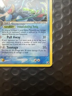 Pokemon TCG Feraligatr Holo Rare Card Unseen Forces 4/115, LP - Image 4
