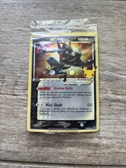 Greninja Gold Star SWSH144 - Celebrations ETB PROMO Pokemon Card Sealed - Image 1