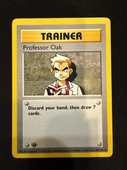 Pokemon Card - Professor Oak - Shadowless - 1st Edition - Base Set 88/102 Wotc - Image 2