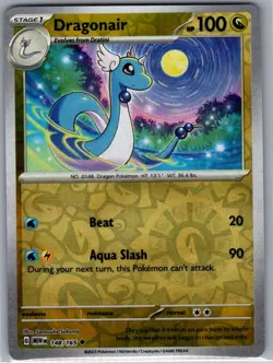 Dragonair - 148/165 Reverse Holo SV: Scarlet & Violet 151 - Pokemon Card - NM - Image 1
