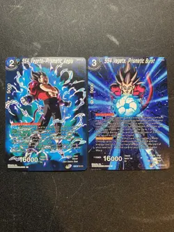 SS4 Vegeta, Prismatic Burst Aegis 2021 Anniversary Dragon Ball Super Card TCG - Image 1