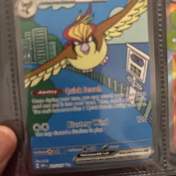 Pokemon TCG Mega-Pidgeot-EX Evolutions Holo Full Art Ultra Rare Card 225/197 - Image 1