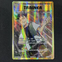 Brock's Grit 107/108 - Full Art XY Evolutions - Pokemon Card - Near Mint - Image 1