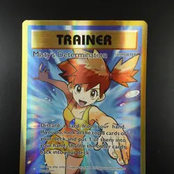 Misty's Determination 108/108 Pokemon Evolutions Holo Full Art Card - Image 2