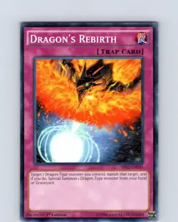 Yu-Gi-Oh TCG Dragon's Rebirth SR02-EN035 1st Edition Regular Common Card NM - Image 1