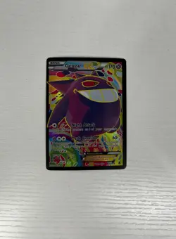 Glossy HOLO Gengar Card Gengar Pokemon Card READ DESCRIPTION BELOW p1 - Image 1
