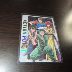 Union Arena Yu Yu Hakusho Action Point Card (AP08) Foil NM - Image 1