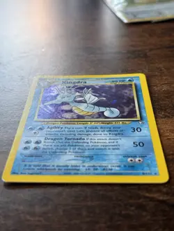 Pokemon Kingdra Holo Rare Neo Genesis Unlimited 8/111 Card 2000 90 HP - Image 3