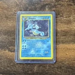 Pokemon Kingdra Holo Rare Neo Genesis Unlimited 8/111 Card 2000 90 HP - Image 5