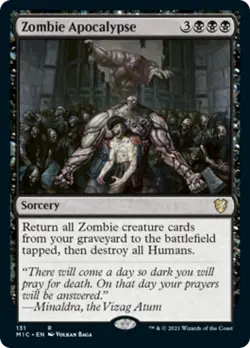 Zombie Apocalypse Innistrad: Midnight Hunt Commander MINT Rare CARD ABUGames - Image 1