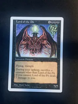 Magic The Gathering Lord Of The Pit - Image 1
