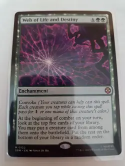 MTG, Web of Life and Destiny-Marvel's Spider-Man Regular NM - Image 1