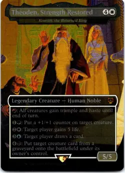 Theoden, Strength Restored - Kenrith, the Returned King 515 LTC NM FOIL - Image 1