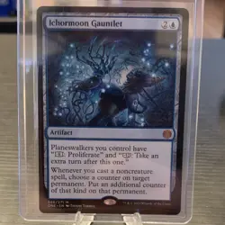 Magic: The Gathering Ichormoon Gauntlet Mythic Blue Artifact Phyrexia 056 - Image 1