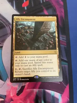 MTG - ALLY ENCAMPMENT - RARE - BFZ - NM - Image 1
