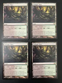 MTG- Twilight Mire x4 - Eventide - Image 1