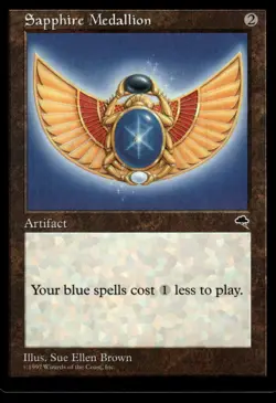 Tempest #306 Sapphire Medallion - Image 1