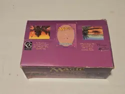 Arabian Nights Booster Box (EMPTY) - Vintage Magic The Gathering 1993 - Image 1