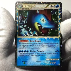 LP-NM Pokemon Feraligatr Prime HGSS07 Hgss Holo Promo Stage 2 2010 - Image 1