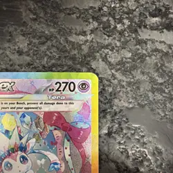 Pokemon Sylveon Ex 156/131 Prismatic Evolutions Full Art Holo Special Rare - Image 5