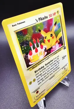 Pokemon ______'s Pikachu 24/53 Wotc Promo Holo Basic 50 HP Card - Image 3