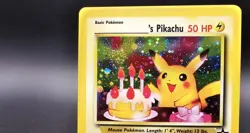 Pokemon ______'s Pikachu 24/53 Wotc Promo Holo Basic 50 HP Card - Image 4