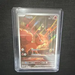 Pokemon Vulpix Me01: Mega Evolution Illustration Rare Holo 138/132 Basic 70 HP … - Image 1