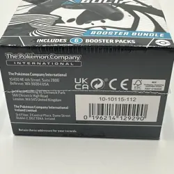 Black Bolt Booster Bundle New & Sealed Pokemon TCG: Scarlet & Violet Authentic - Image 2