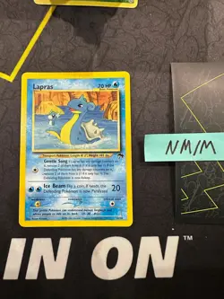 Pokemon Card Lapras Southern Islands WOTC Vintage 12/18 039 💎NM💎 - Image 1