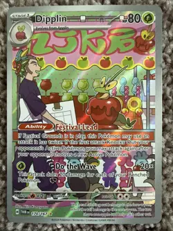 Pokemon Dipplin 170/167 Twilight Masquerade TCG 2024 NM - Image 1