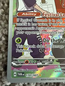 Pokemon Dipplin 170/167 Twilight Masquerade TCG 2024 NM - Image 3