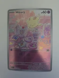 Milcery 152/142 Pokemon TCG Stellar Crown Illustration Rare NM/Mint Condition - Image 1