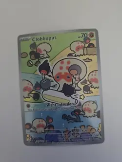 Pokemon TCG Clobbopus 207/191 Surging Sparks Illustration Full Art Mint/NM - Image 1