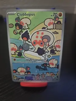 Pokemon TCG Clobbopus 207/191 Surging Sparks Illustration Full Art Mint/NM - Image 2