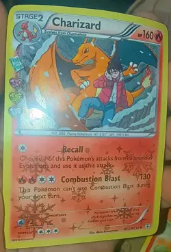 Pokemon Charizard RC5/RC32 Holo Rare Generations: Radiant Collection MP - Image 1