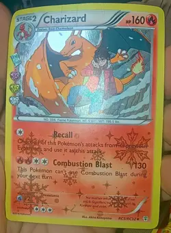 Pokemon Charizard RC5/RC32 Holo Rare Generations: Radiant Collection MP - Image 2