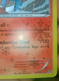 Pokemon Charizard RC5/RC32 Holo Rare Generations: Radiant Collection MP - Image 5