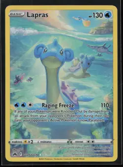 Lapras #GG05/GG70 Crown Zenith: Galarian Gallery Pokemon (1D) - Image 1