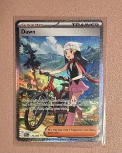 Dawn 129/094 SIR – Phantasmal Flames – Pokemon TCG – Pack Fresh NM – English - Image 2