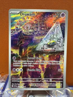 Drowzee 210/198 Scarlet & Violet NM+ Pokemon TCG - Image 1