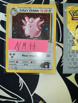 Pokemon 2000 Gym Heroes 3/132 ERIKA'S CLEFABLE Holo 🔥PSA Grade🔥162💎NM ++💎 - Image 1