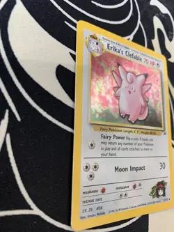 Pokemon 2000 Gym Heroes 3/132 ERIKA'S CLEFABLE Holo 🔥PSA Grade🔥162💎NM ++💎 - Image 4